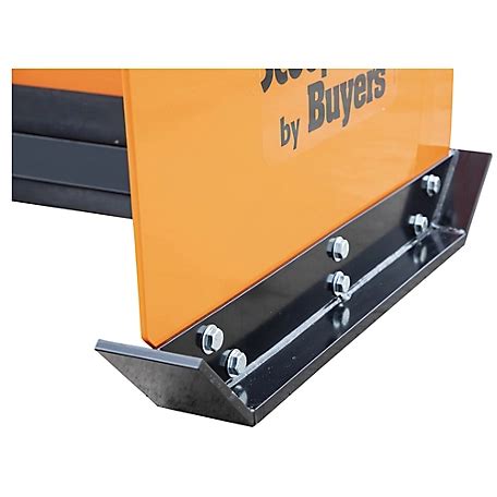 Buyers Products 10 ft. Skid Steer Snow Pusher, Orange, 2603110